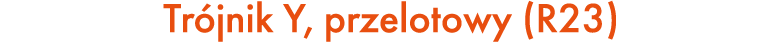 Tr jnik Y, przelotowy (R23)