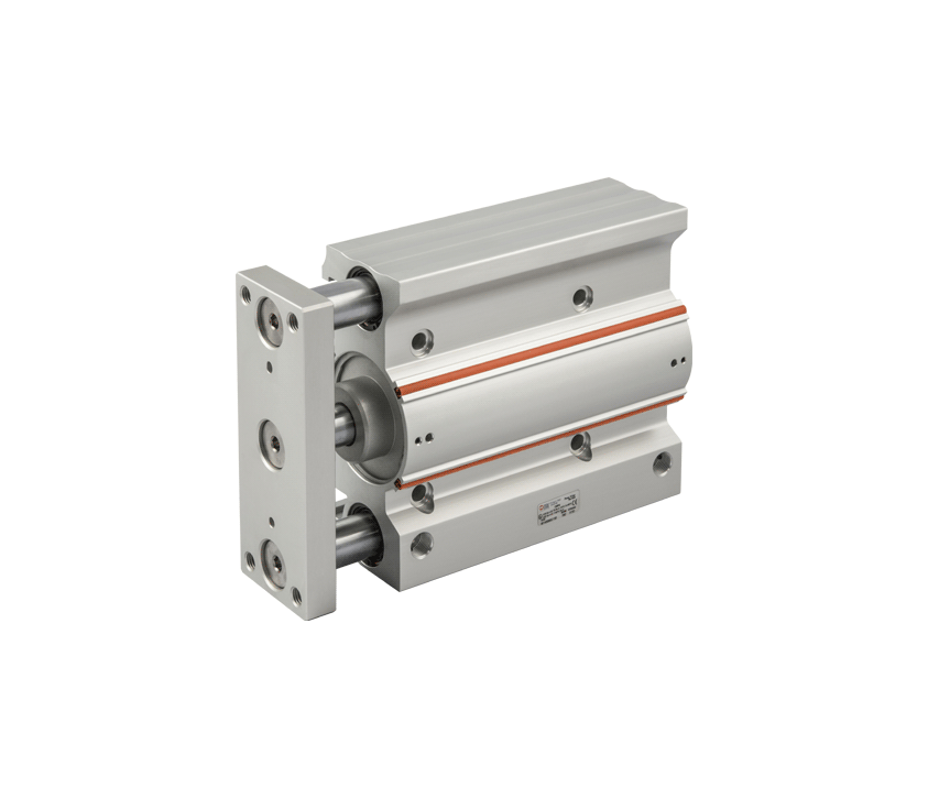 Range widening: Compact guided cylinders Multifix Series ø 80